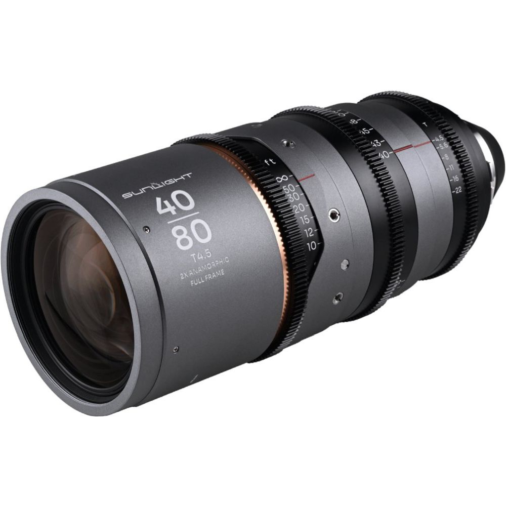 Laowa Sunlight FF Zoom anamorphique 2x 40-80mm T4.5 Ambre