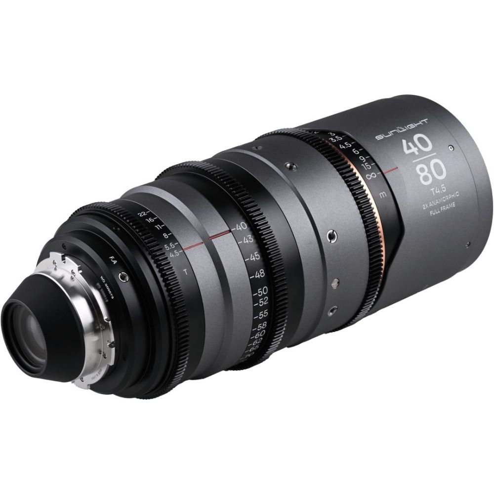 Laowa Sunlight FF Zoom anamorphique 2x 40-80mm T4.5 Ambre