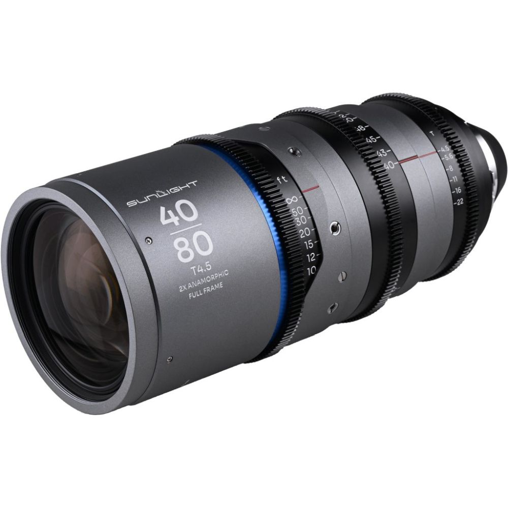 Laowa Sunlight FF Zoom anamorphique 2x 40-80mm T4.5 Bleu