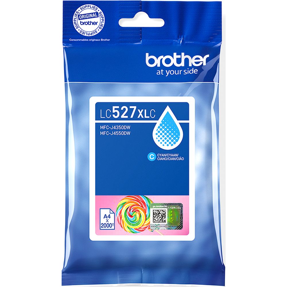 Brother LC-527XLC Cartouche d'encre XL cyan