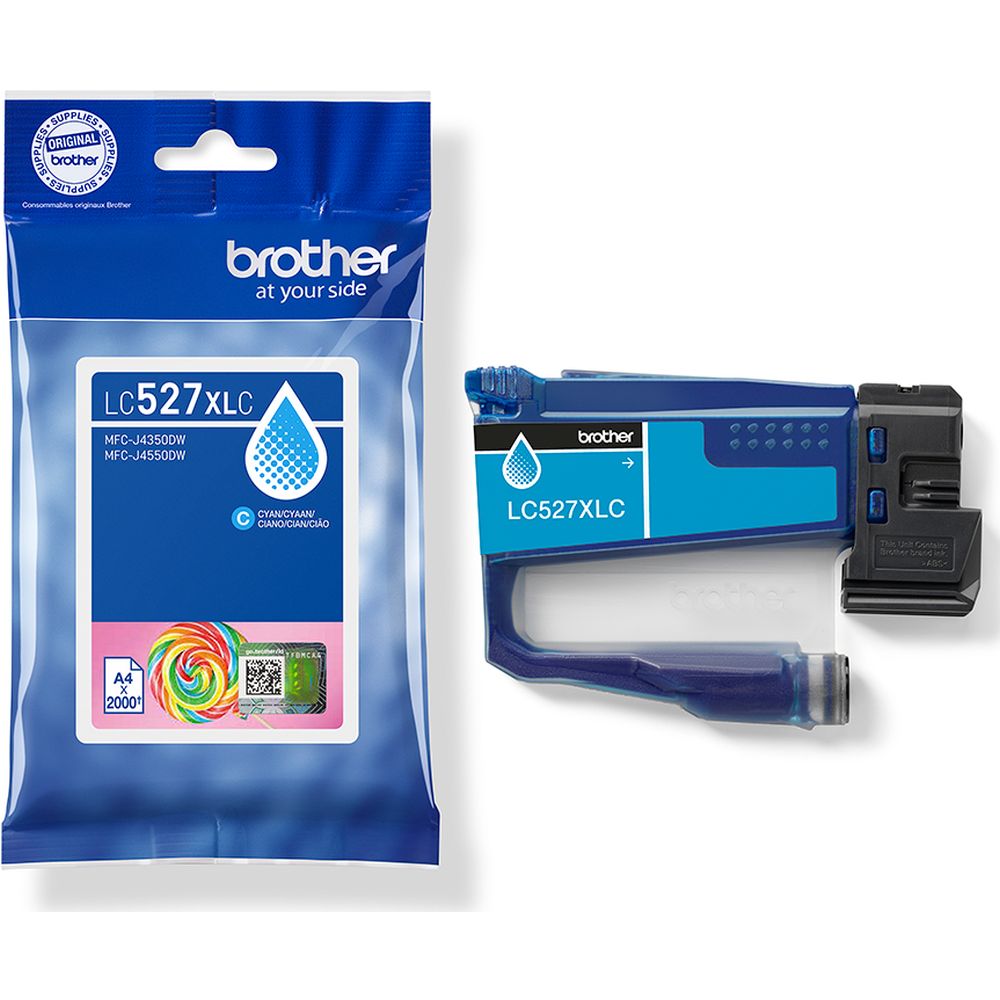 Brother LC-527XLC Cartouche d'encre XL cyan