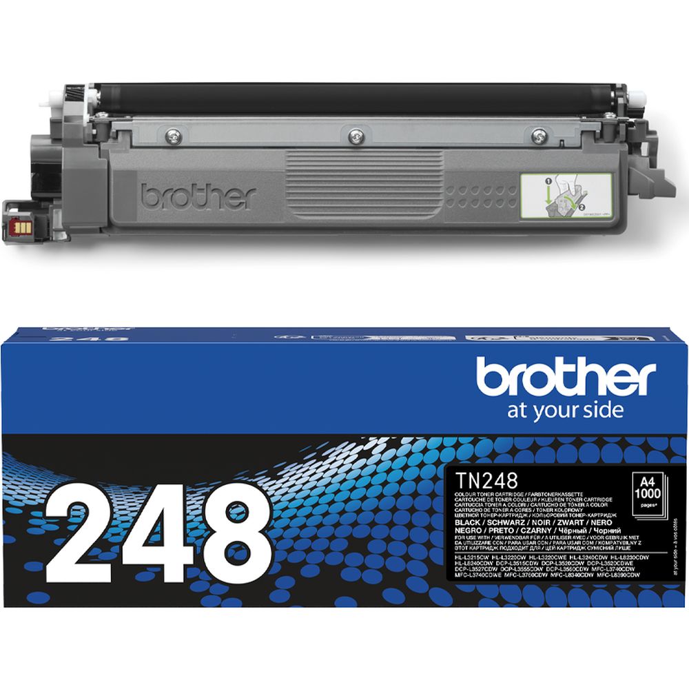 Brother TN248BK schwarze Tonerkartusche