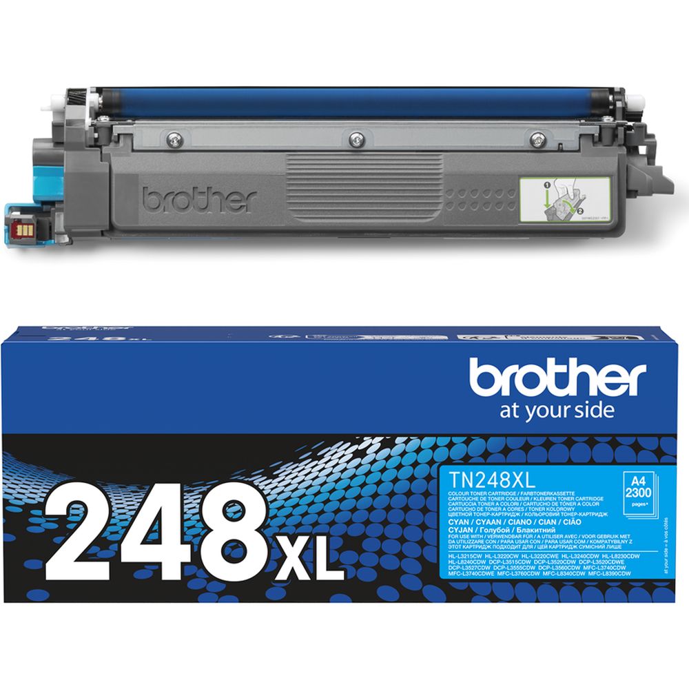 Brother TN248XLC Cartouche de toner XL cyan