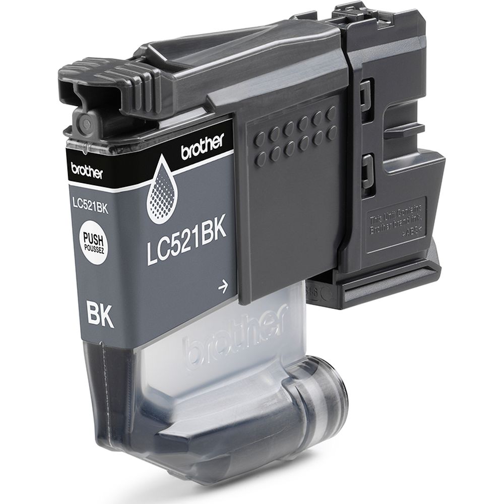 Brother LC-521BK schwarze Tintenpatrone