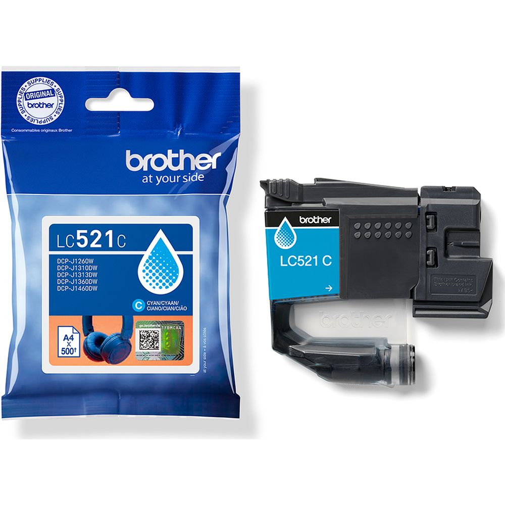 Brother LC-521C Tintenpatrone cyan