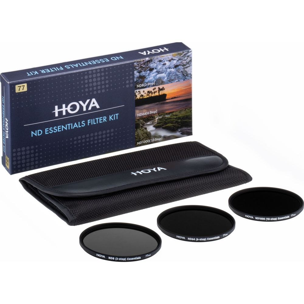 Hoya 58mm ND Essentials Kit de filtres 8/64/1000