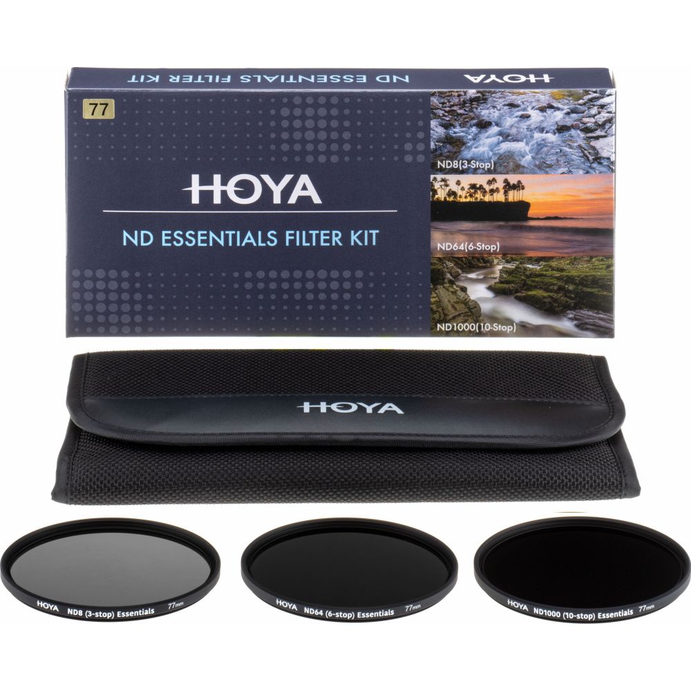 Hoya 67mm ND Essentials Filter Kit 8/64/1000