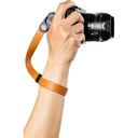 Peak Design Cuff Leder Kameragurt Handgelenk Bernstein