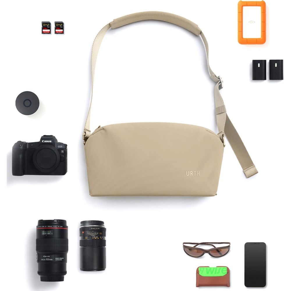 Urth Dolomite Kamera-Sling 8L, beige
