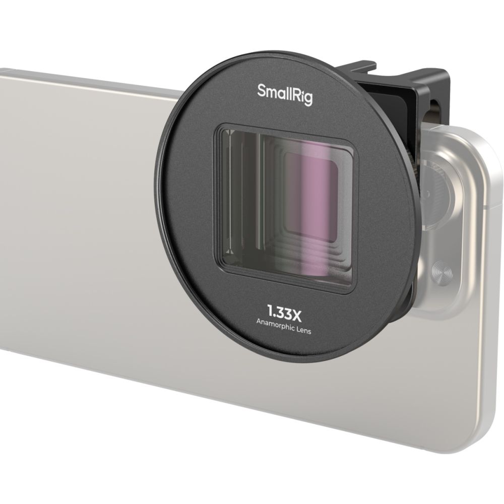 SmallRig 4590 1,33x Anamorphotisches Objektiv für Mobiltelefone (T-Mount)