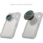 SmallRig 4590 1,33x Anamorphotisches Objektiv für Mobiltelefone (T-Mount)