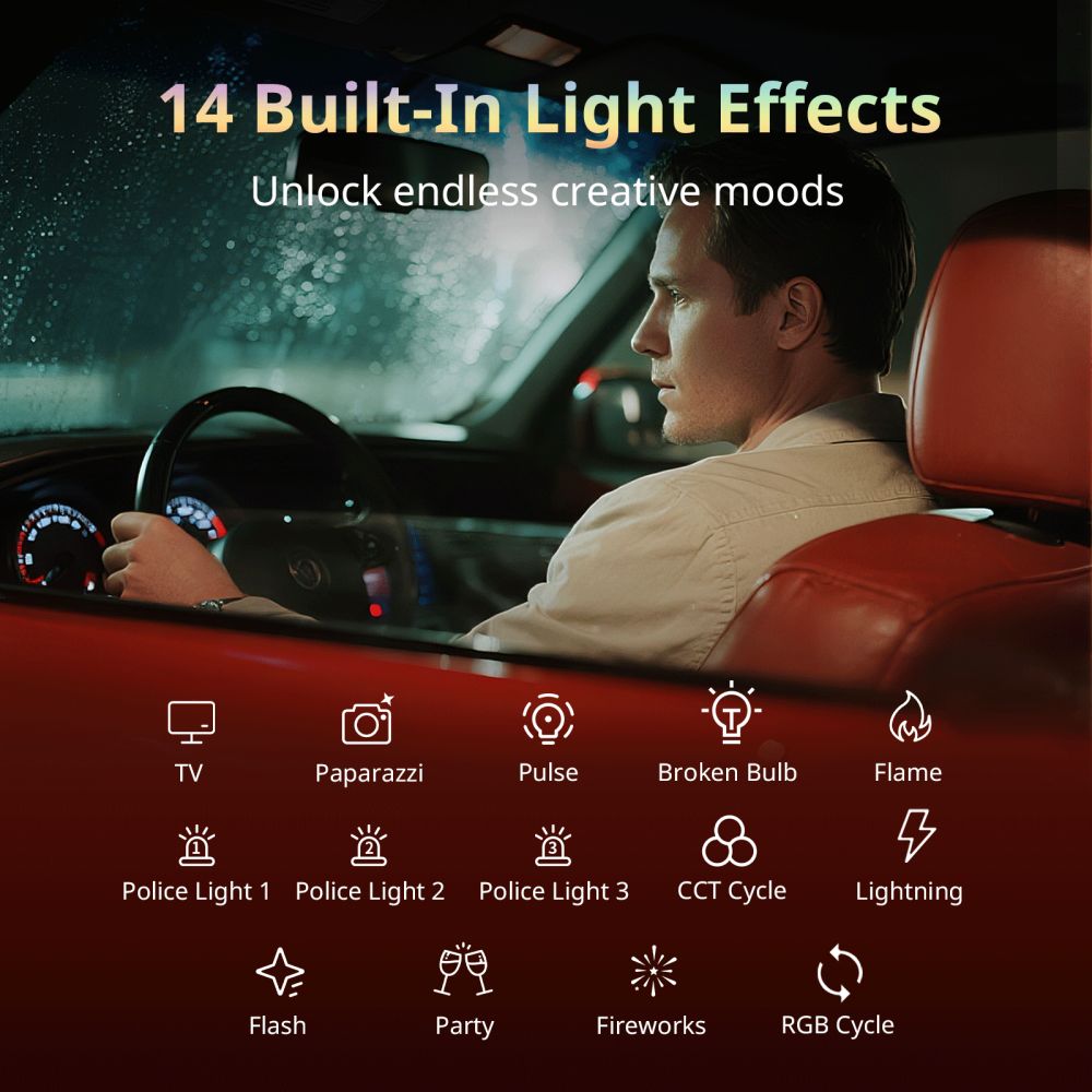 SmallRig 5359 RM 40C Mini lampe vidéo LED