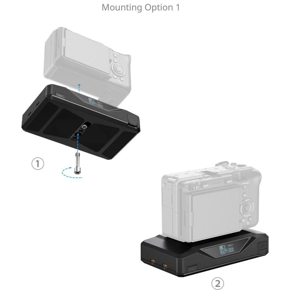 SmallRig 5248 CB75 Kit de batterie externe