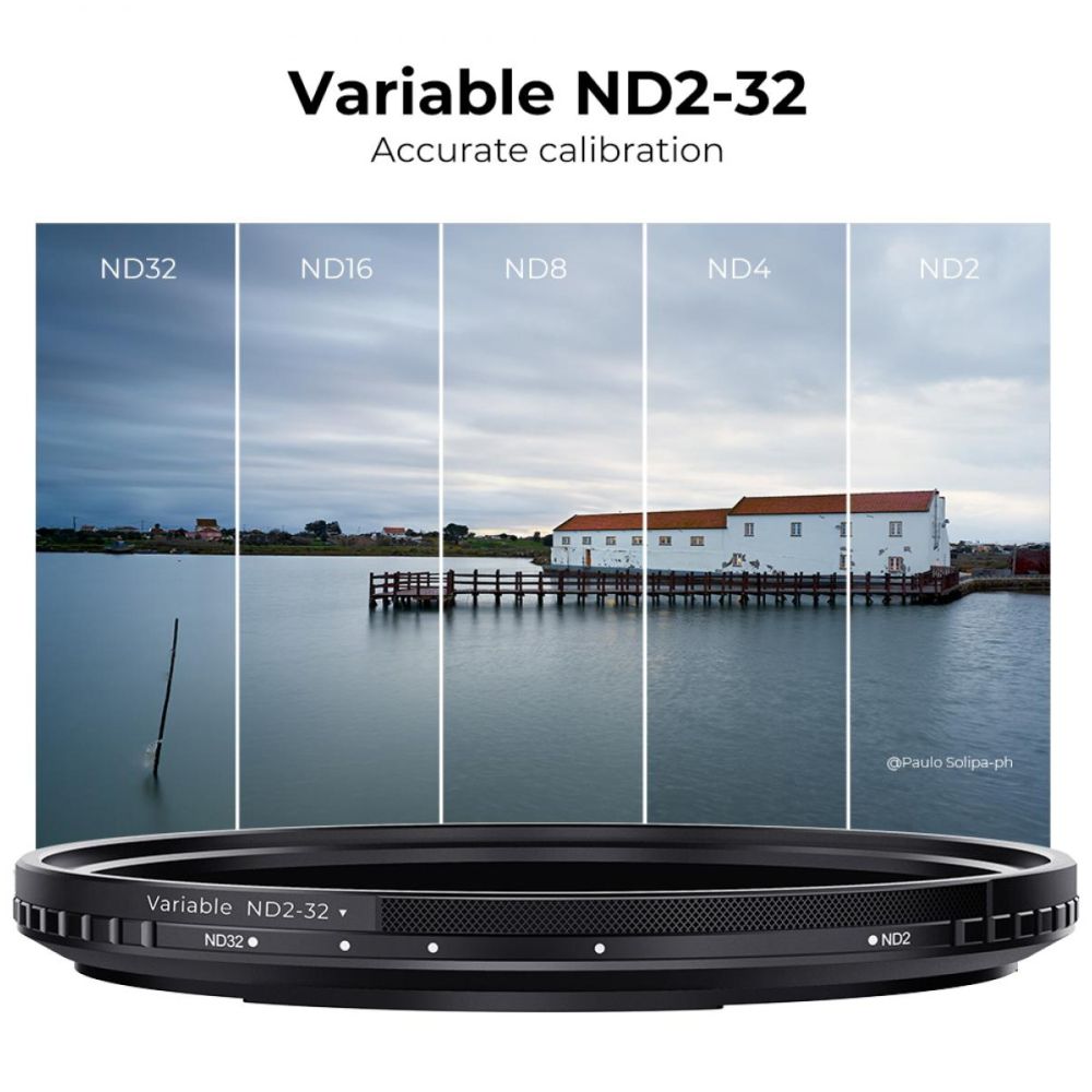 K&F Concept variable ND filter ND2-ND32 Nano X - 72mm