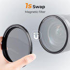 K&F Concept Variabler ND-Filter ND8-128 Nano X magnetisch 72mm