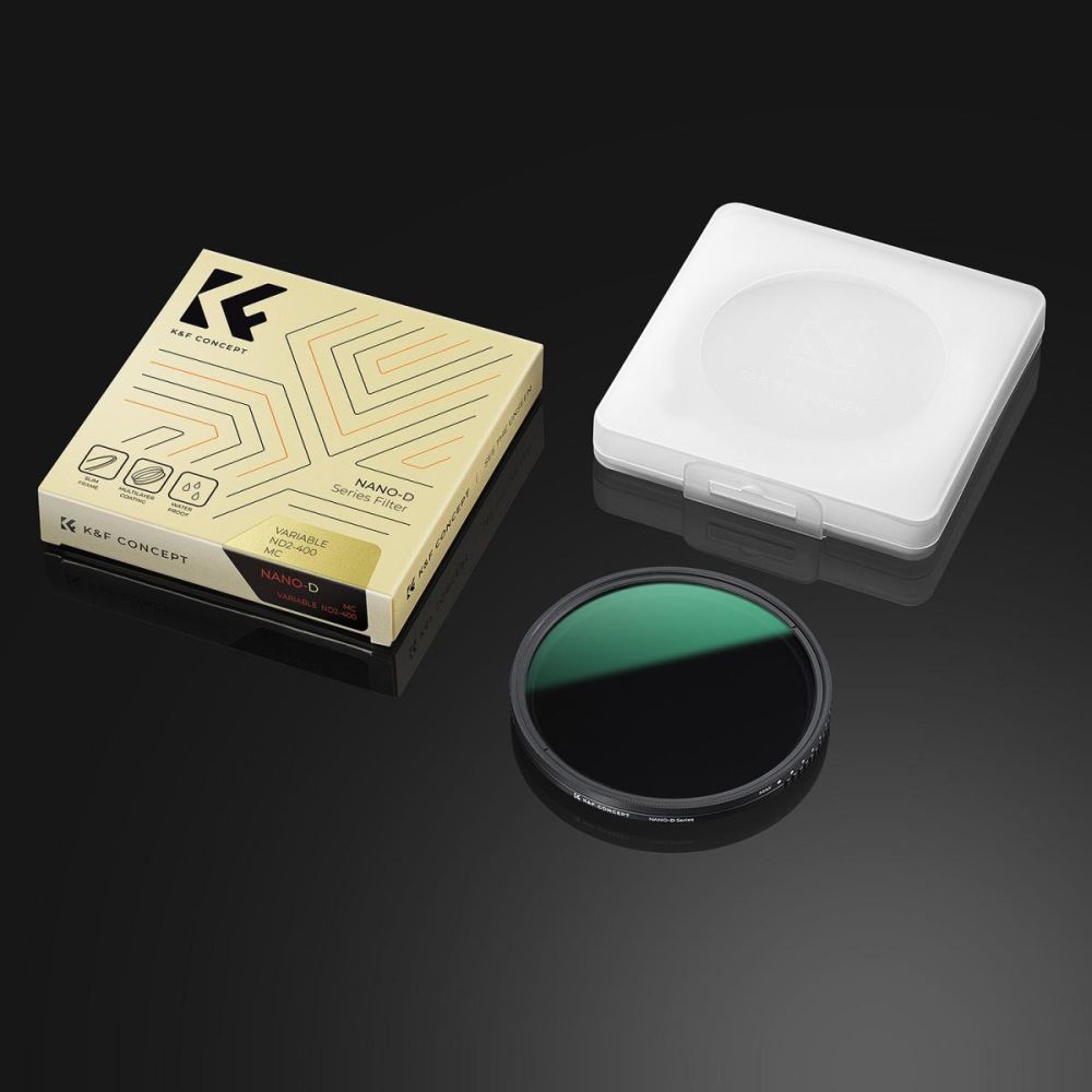 K&F Concept Filtre ND variable ND2-400 - 72mm