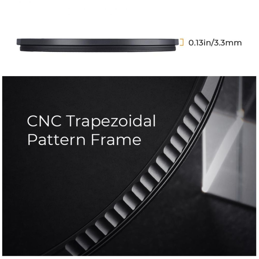 K&F Concept 1/4 Black Mist Filter Nano X - 62mm