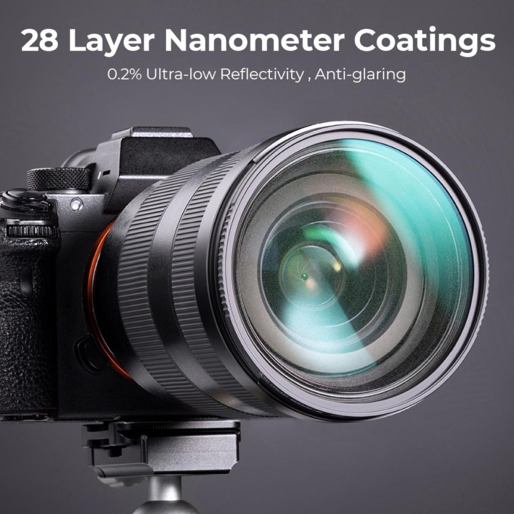 K&F Concept 1/8 Black Mist Filter Nano X - 72mm