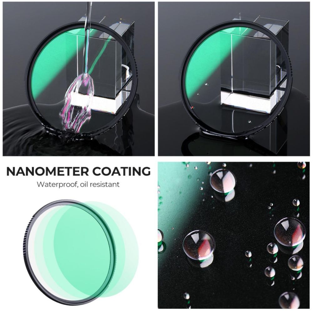 K&F Concept 1/8 Black Mist Filter Nano X - 77mm