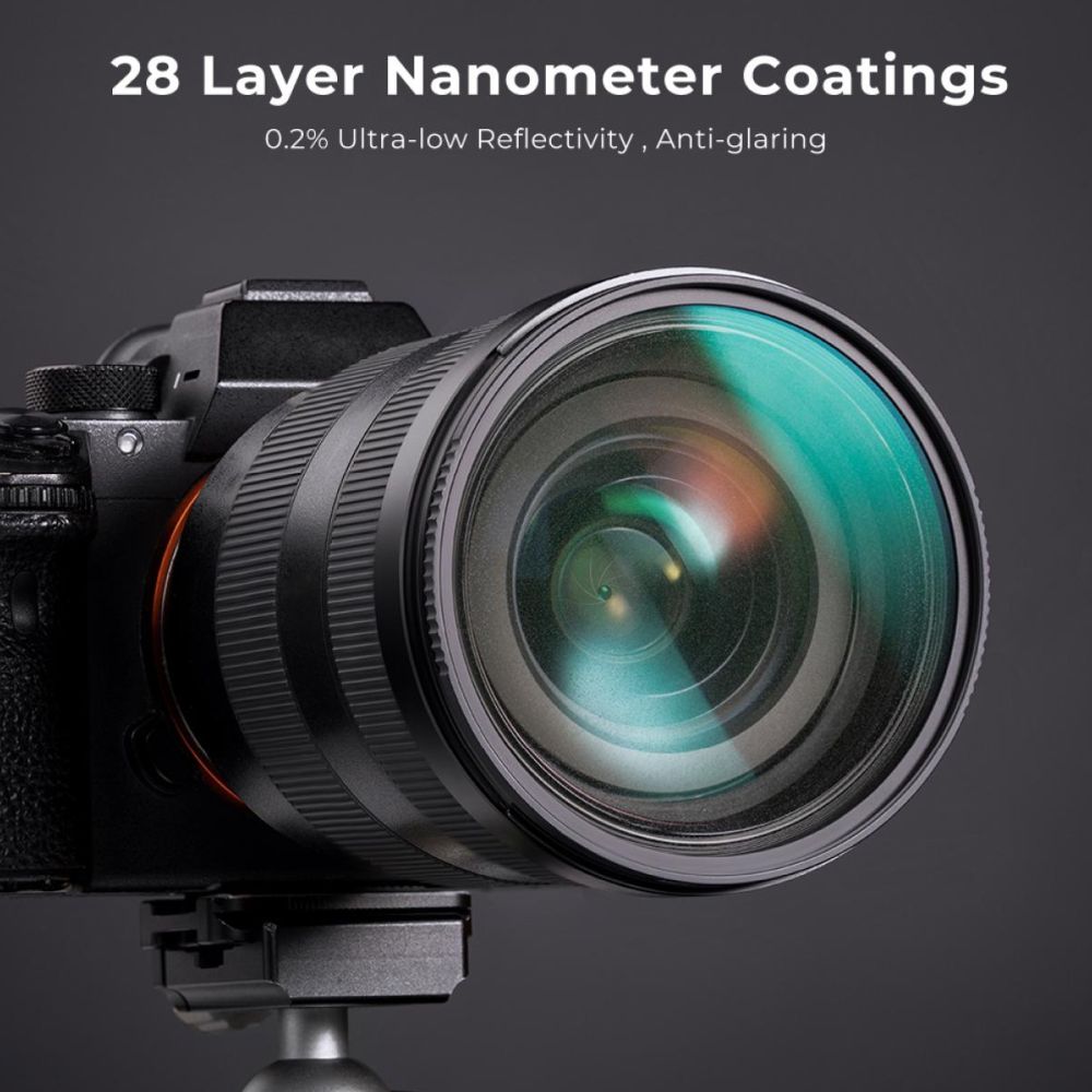 K&F Concept 1/1 Black Mist Filter Nano X - 58mm
