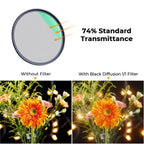 K&F Concept 1/1 Black Mist Filter Nano X - 72mm