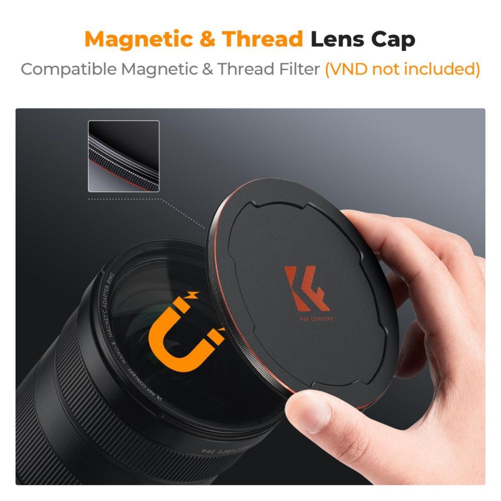 K&F Concept Magnetische 1/4 Black Mist Filter Nano X - 49mm