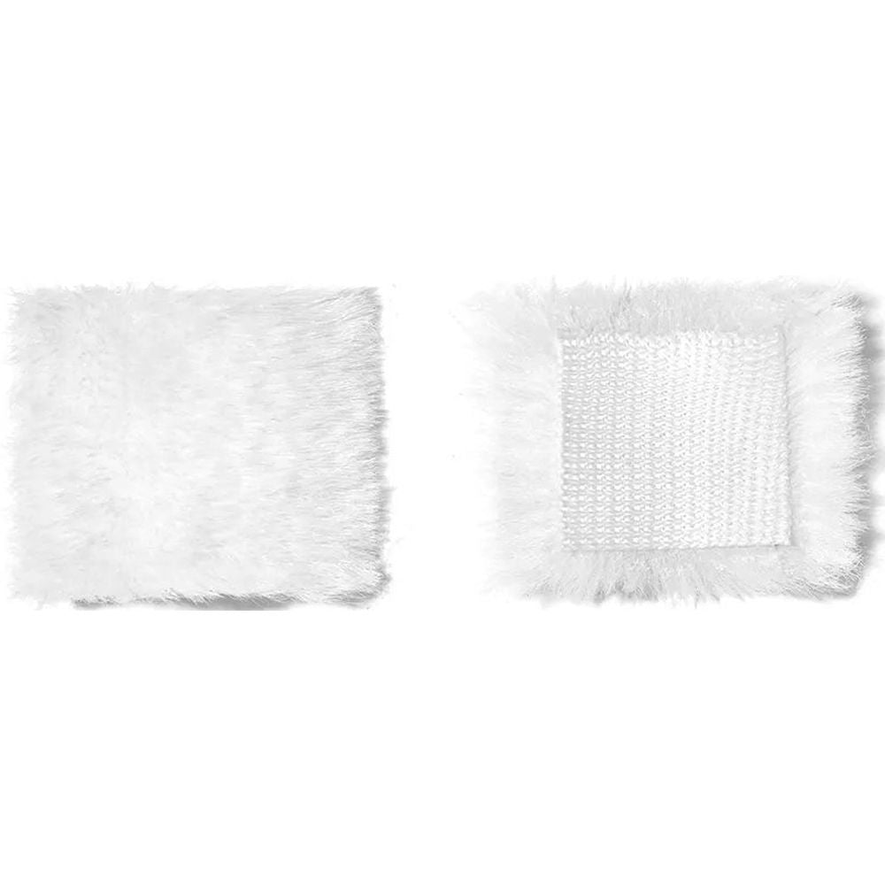 CineBuff Fur quadratisches Mikrofon Wind- und Abriebschutzfell (10x Druckaufkleber & 30x selbstklebende Aufkleber)