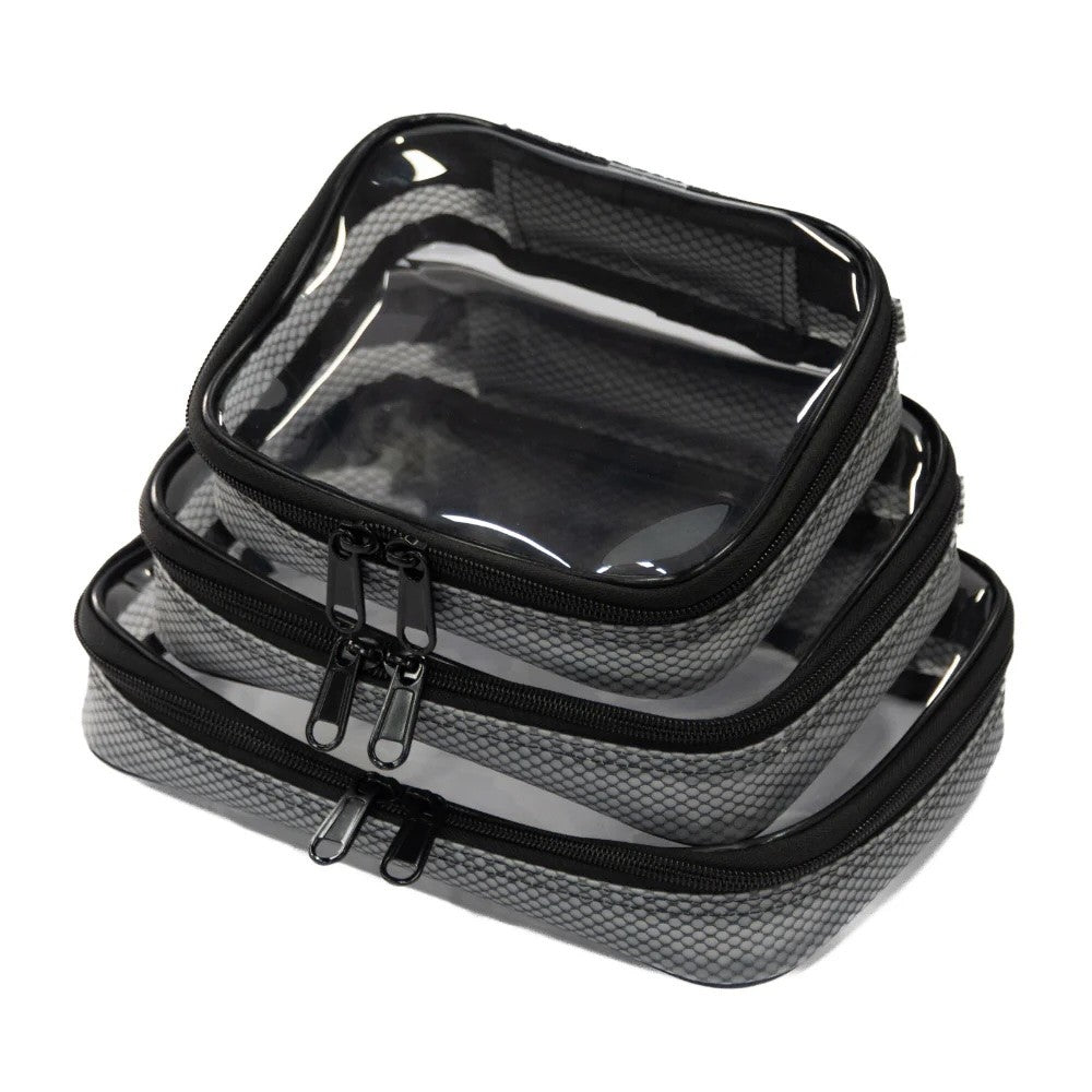 Filmsticks TPU Transparent Black Pouches Set of 3 Kit V2