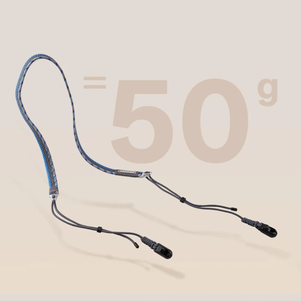 PGYTech Sangle d'appareil photo Slim, bleu mystique tendance