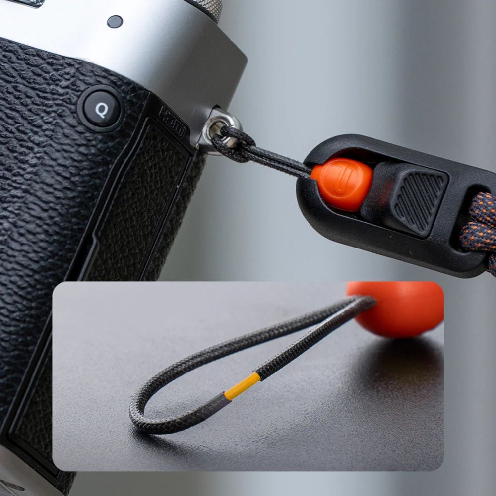 PGYTech Sangle fine pour appareil photo, noir nuit vintage