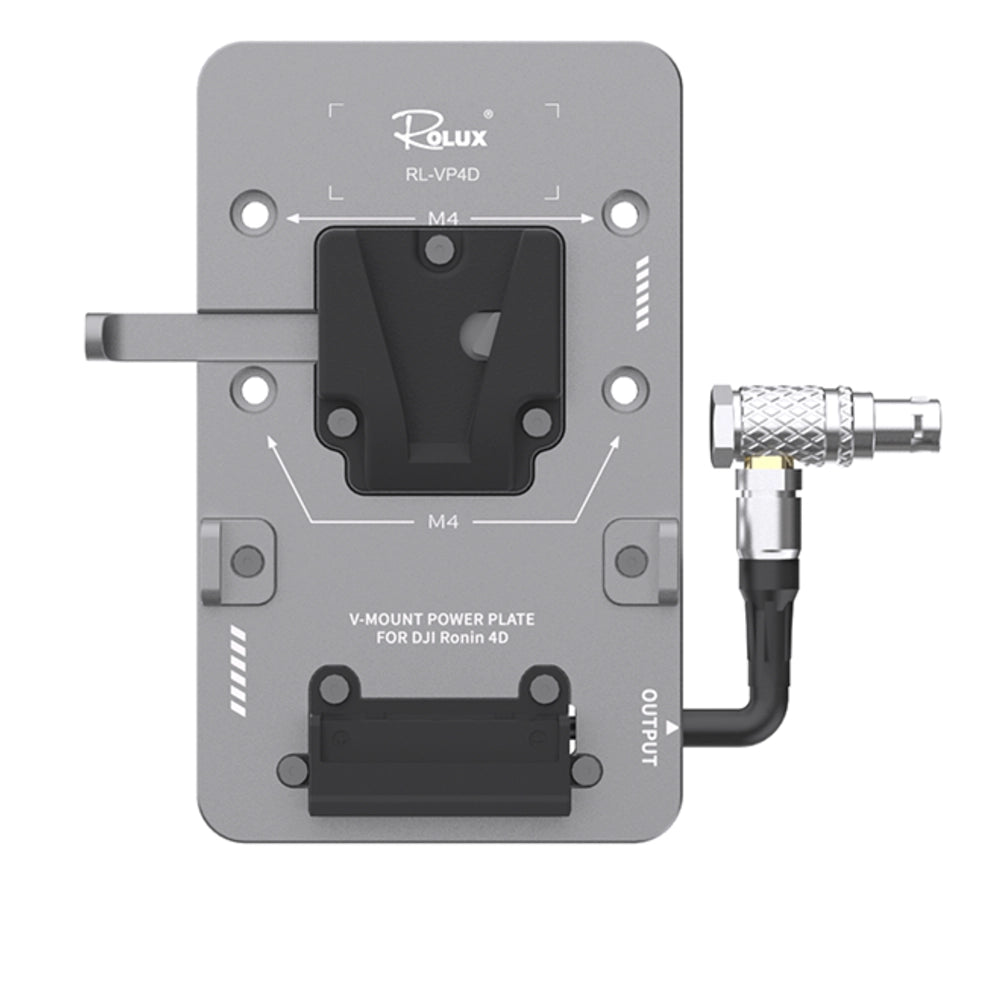 Rolux V-Mount-Batterieplatte RL-VP4D für DJI Ronin 4D