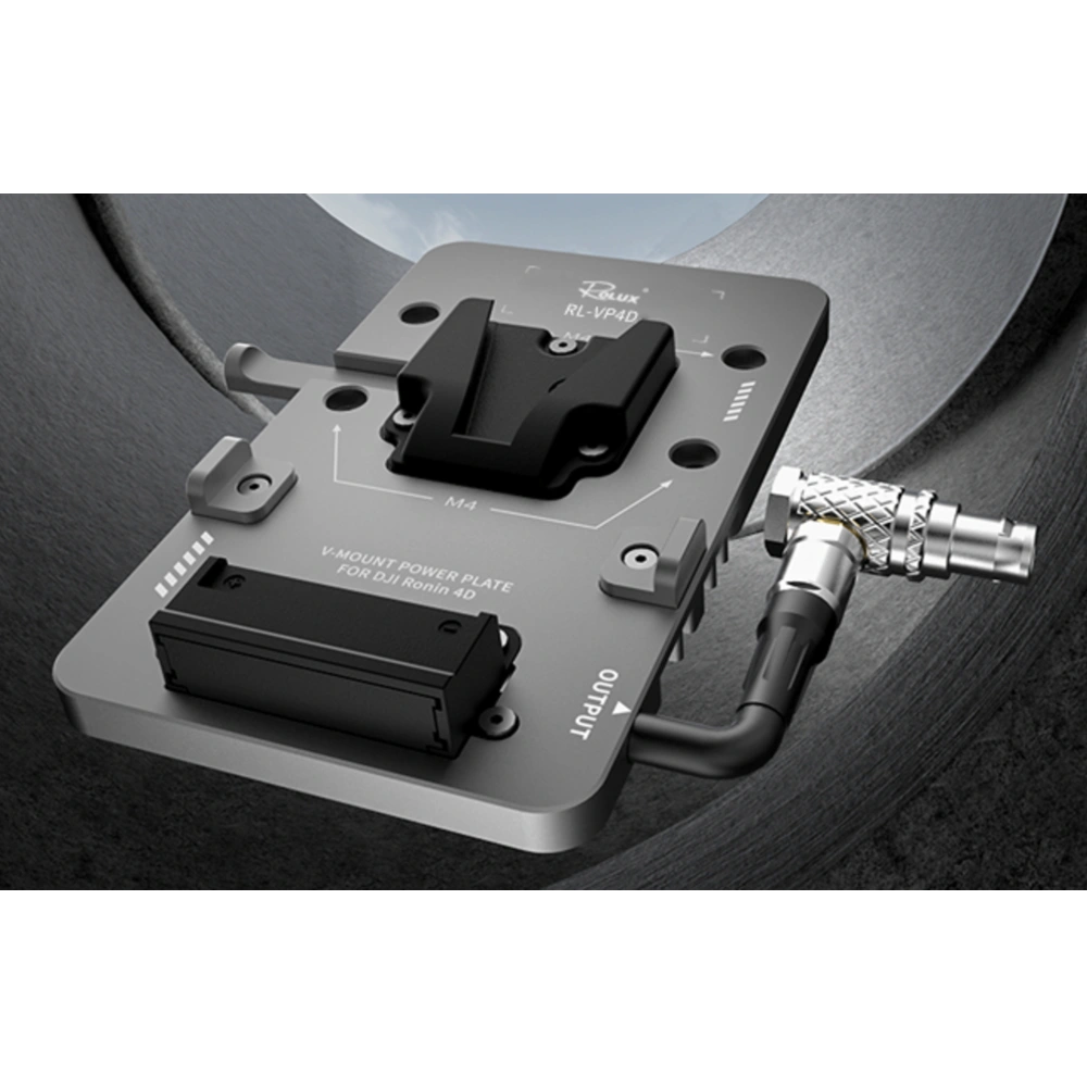 Rolux V-Mount-Batterieplatte RL-VP4D für DJI Ronin 4D