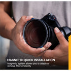NiSi JetMag Pro 95MAG Black Magic Diffusion 1/4