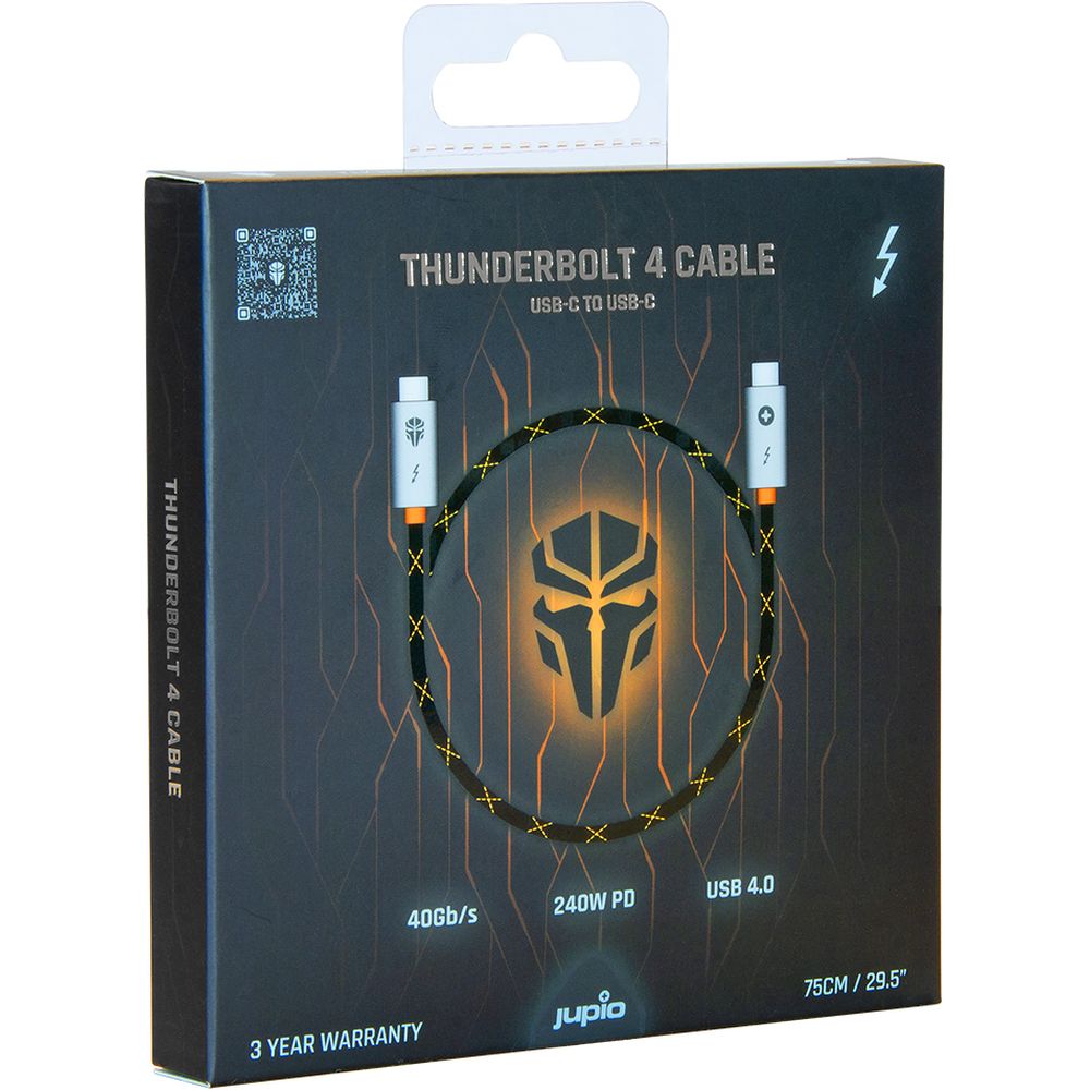 Jupio x Pr1meGear Thunderbolt 4 Kabel 75cm