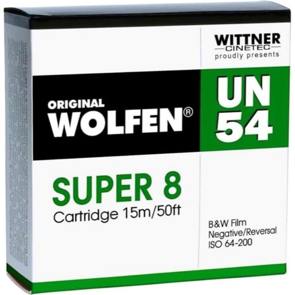 Wolfen S+W Negativfilm Super 8, ISO 64-200 mit Entwicklung 2K Scan Download