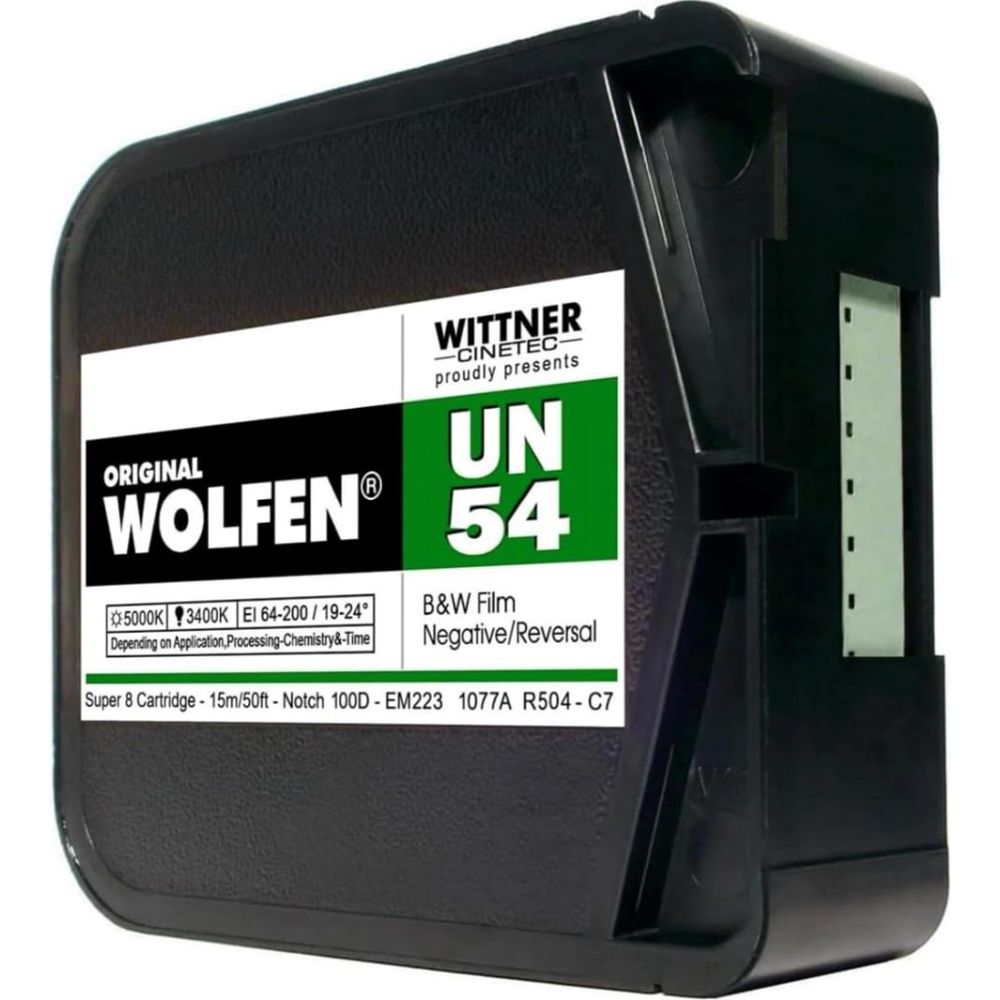 Wolfen S+W Negativfilm Super 8, ISO 64-200 mit Entwicklung 2K Scan Download