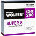 Wolfen Color 200 Super 8, ISO 250-400 mit Entwicklung 2K Scan-Download