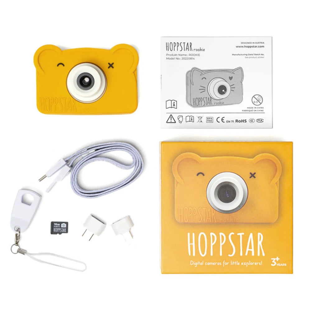 Hoppstar Rookie Digitale Kinderkamera – Honey