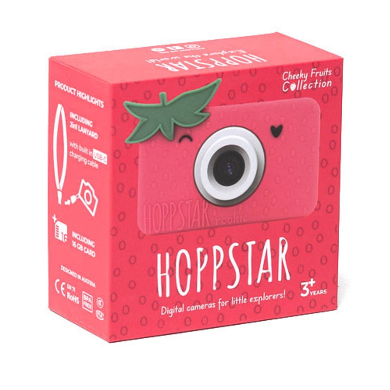 Hoppstar Rookie Digitale Kinderkamera – Strawbella