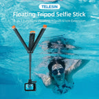 Telesin Floating selfie stick tripod for action cam
