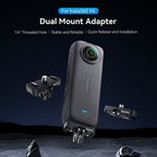 Telesin Doppelhalterungsadapter für Insta360 X4