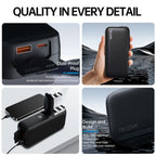 Telesin 10 000 mAh Batterie externe pour Batteries GoPro 13 - 20 W
