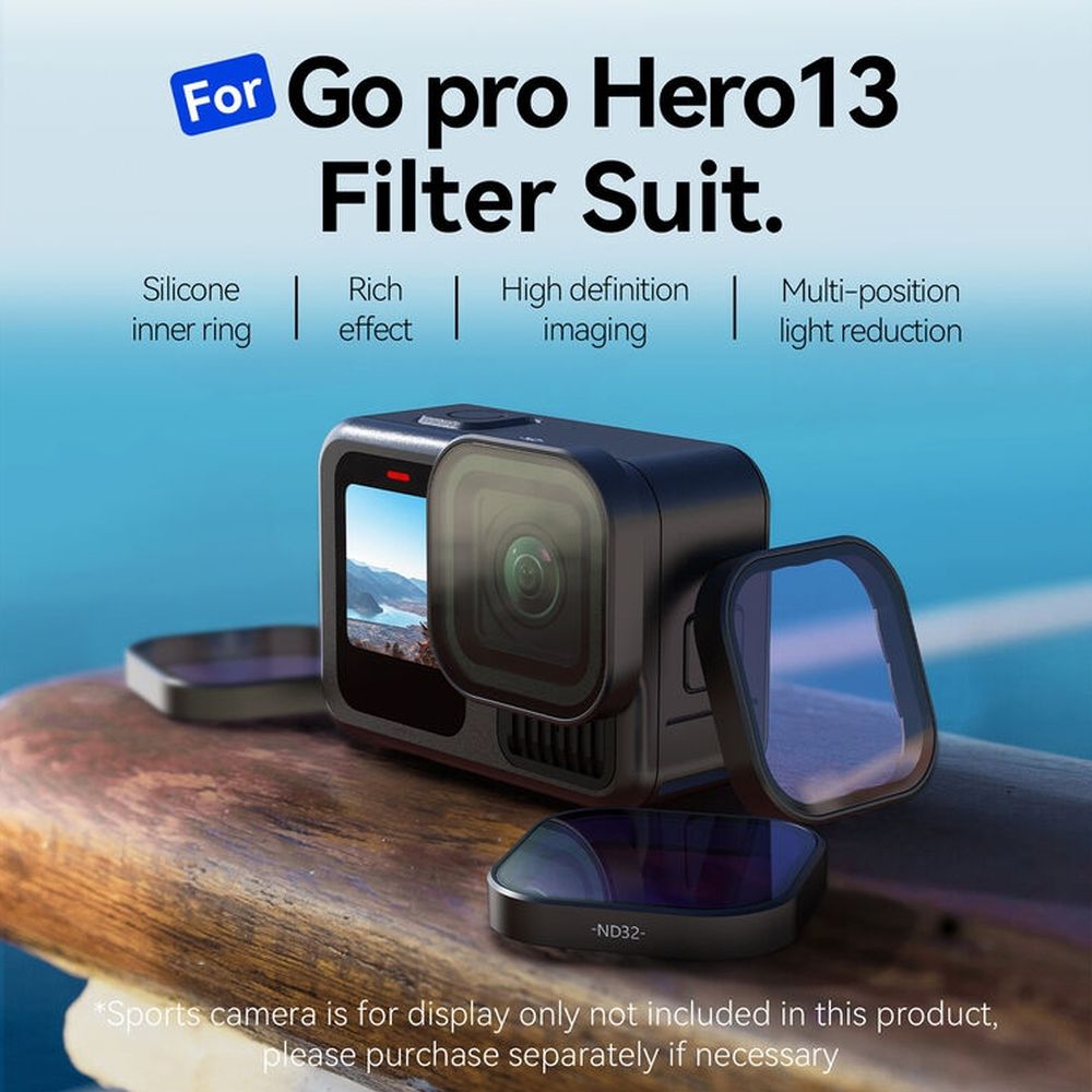 Telesin ND64 Filtre d'objectif pour GoPro Hero 13