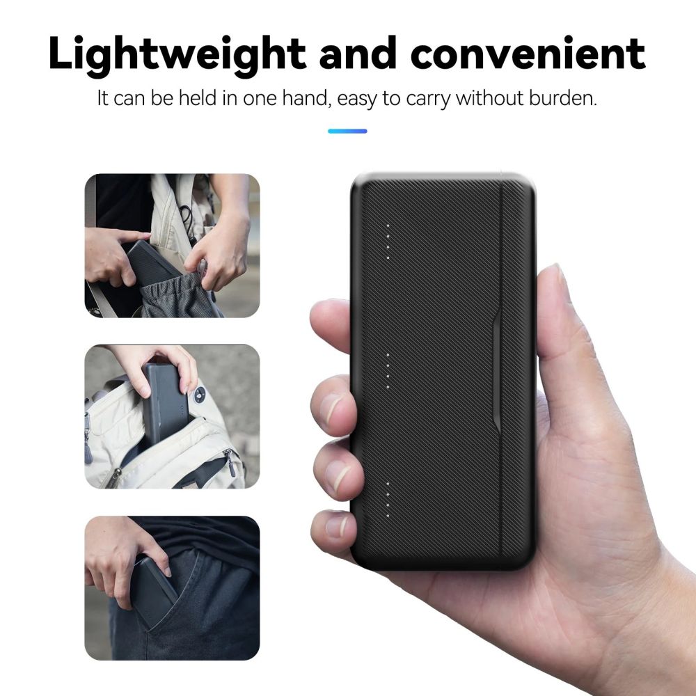 Telesin Pocket Ladebox für DJI Osmo Action 5/4/3 (3 Steckplätze)