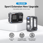 Telesin Metallgehäuse für GoPro Hero 13 (magnetisches Laden)