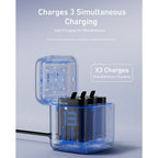Telesin Boîtier de chargeur de batterie + 2 Batteries pour GoPro Hero 13