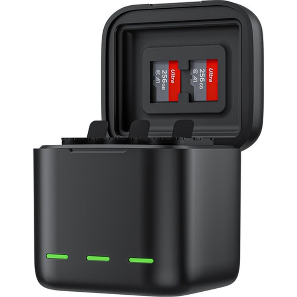 Telesin Boîtier de chargeur de batterie + 2 Batteries pour GoPro Hero 13