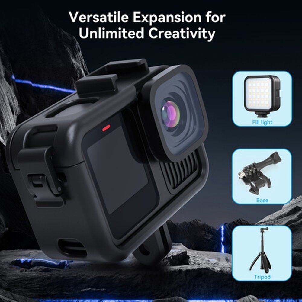 Telesin Cadre en plastique pour GoPro Hero 13/12/11/10/9