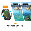 Telesin CPL-Filter für DJI Osmo Pocket 3