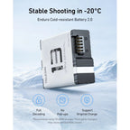 Telesin Stamina Hochleistungsakku V2 für GoPro 13